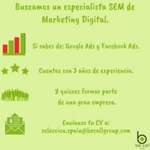 Lee más sobre el artículo Especialista SEM de Marketing Digital